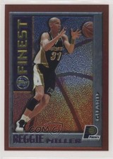 1995-96 Topps Finest Mystery Finest Bordered Reggie Miller #M14 HOF 9o3