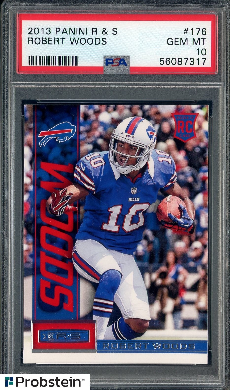 Robert Woods Panini Rookies & Stars #176 Base