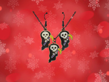 HALLOWEEN HOLIDAY DIFFERENT STYLES OF STAINLESS-STEEL NECKLACE EARRINGS SETS11