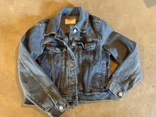 OLD NAVY Denim Jean JACKET Girl Size M Stretch Size 8 Youth