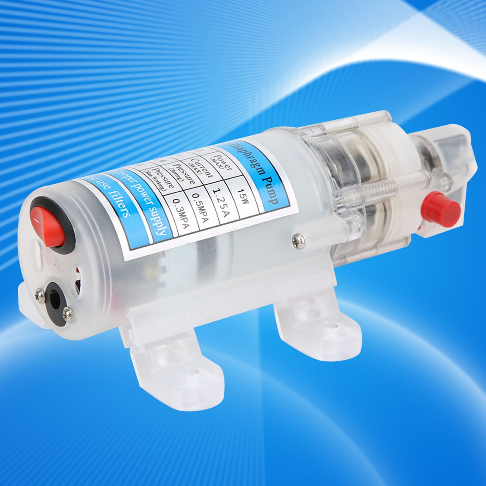 High Quality 12V 15W Mute Water Pump For Food Grade Self Priming
