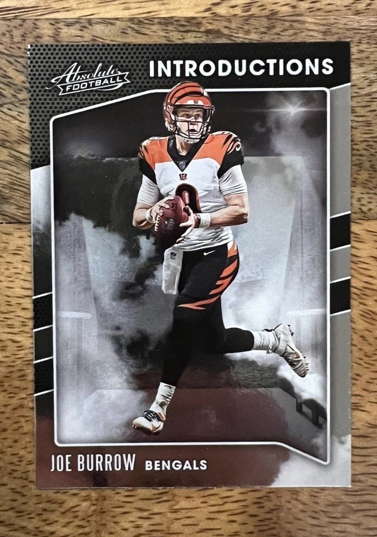 2020 Panini Absolute - Introductions Joe Burrow #I-JB (RC)