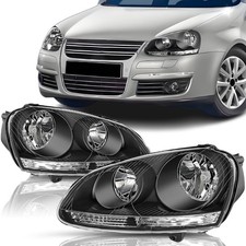 Front Scheinwerfer ohne Stellmotor für VW Golf 5 1K Hauptscheinwerfer 6 Pin