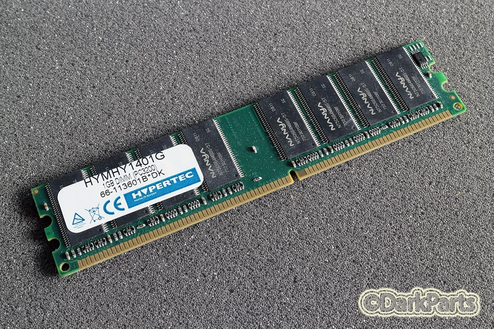 Hypertec HYMHY1401G PC3200 1 GB de memoria RAM Foto 1 de 1