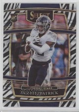 2021 Panini Select Concourse Zebra Prizm Dez Fitzpatrick #72 0vc5
