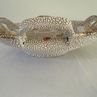Vintage Lava Pebble Glaze Italian Pottery Trinket Dish Bowl Fanciullaci — photo 7