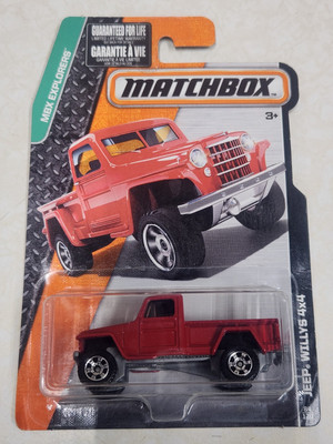 2015 Matchbox 1:64 Scale MBX Explorers   Jeep Willys 4x4 #84/120