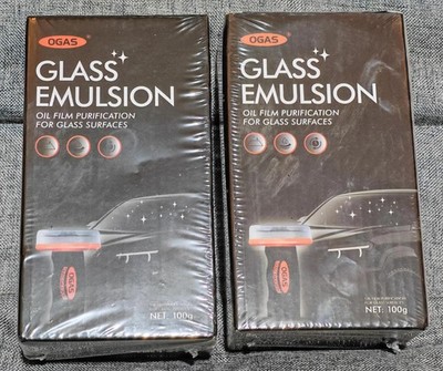 2x Q4 Glasemulsionsreiniger, Ölfilmentferner Lotion, reinigt & schützt 
