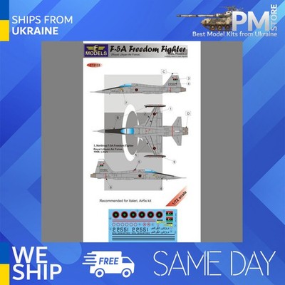 LF Models C72133 1/72 Decal F-5A Freedom Fighter   Libya for Italeri, Airfix kit