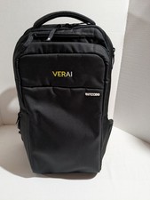 Incase Backpack Bag Black Padded Travel Hiking Laptop Pockets 