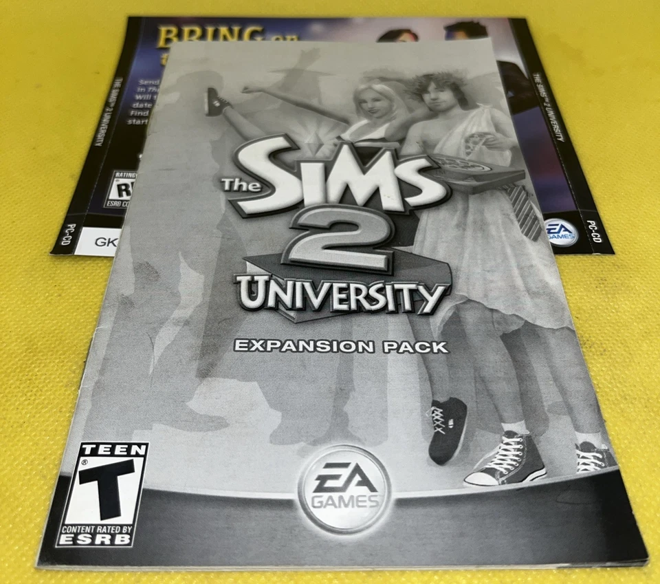 The Sims 2: University- Expansion Pack (Windows PC 2-Disk, 2004, Game & CD Key) - Image 4 of 4