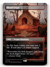 MTG - Blood Crypt (Borderless) #349 (R) - Lorwyn Eclipsed