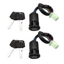 AUTQVA Ignition Switch for Chinese ATV, Key Coolster Taotao...