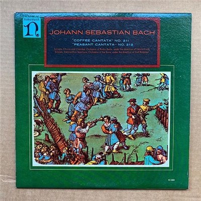 J.S BACH - COFFEE CANTATA 211 PEASANT CANTATA 212 - HELMUT KOCK/KARL RISTENART L
