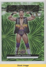 2024 Upper Deck AEW All Elite Wrestling Dazzlers Green Sammy Guevara READ 1i7h