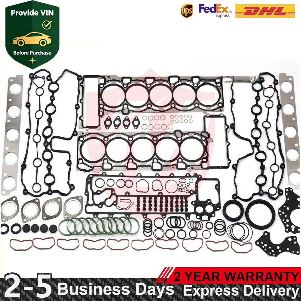 Engine Rebuild Overhaul Seals Gasket Kit For Audi R8 Lamborghini Huracan 5.2 FSI