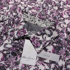 Robert Graham NWT Cicco Casual Button Down Shirt Sz XL Classic in Purple Floral
