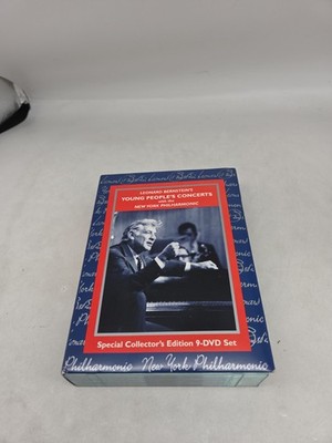 Leonard Bernstein's Young People's Concerts DVD 2004 9-Disc Set New York