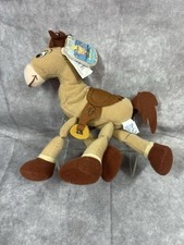 Disney Pixar 1999 Toy Story 2 Bullseye Star Bean Plush With Hangtag  Protector
