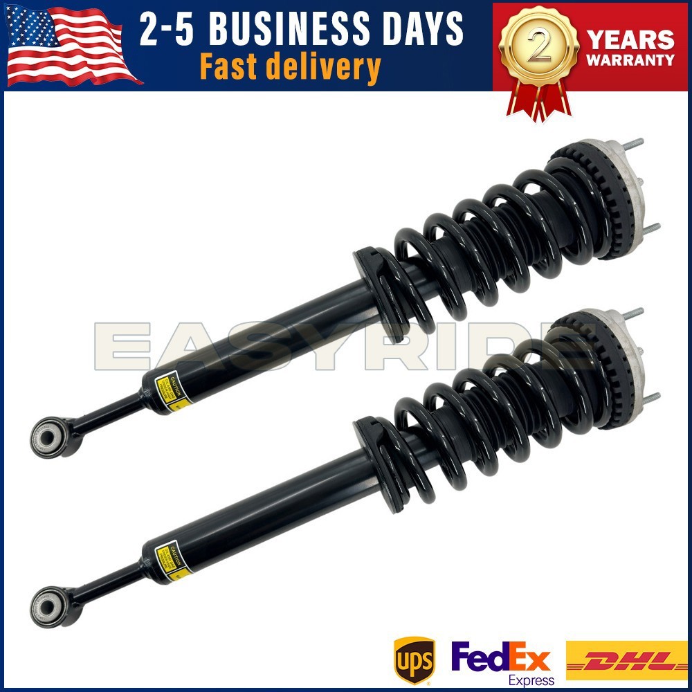 2PCS Front Shock Struts Assembly For Maserati Ghibli RWD 2014-2019 670008896
