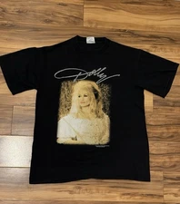 Vintage 90s Dolly Parton Tour T Shirt Brockum Group Band Concert Tee