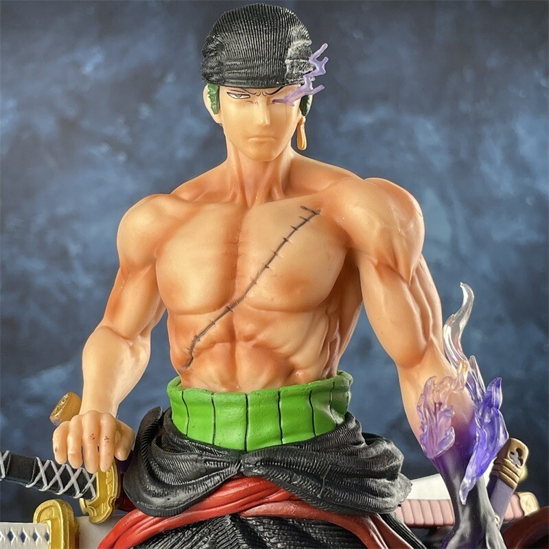 ぞろ Roronoa Zoro One Piece Model Statue Action Figure Figurine