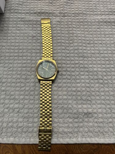 Nixon Time Teller, rare, Brass And Palm Textured Dial - Picture 4 of 6