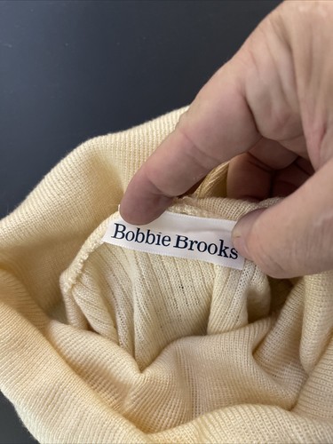Vintage 1970s Women’s Bobbie Brooks Acrylic Loose Turtle Neck Sweater Top S\M - Picture 8 of 13