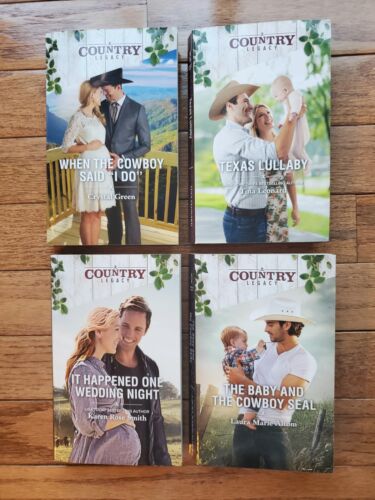 Harlekin Country Legacy Romantik Taschenbuch Bücher Texas Cowboy Menge 4 - Bild 1 von 9