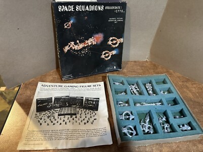 1978 Space Squadrons Stellerdate: 2998 Grenadier Models Metal Minis Sci Fi Set
