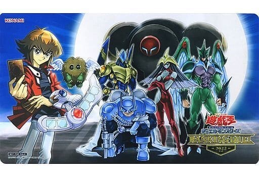 Yugioh Official Jaden Yuki & E-HERO Playmat RANKING DUEL 2022 from