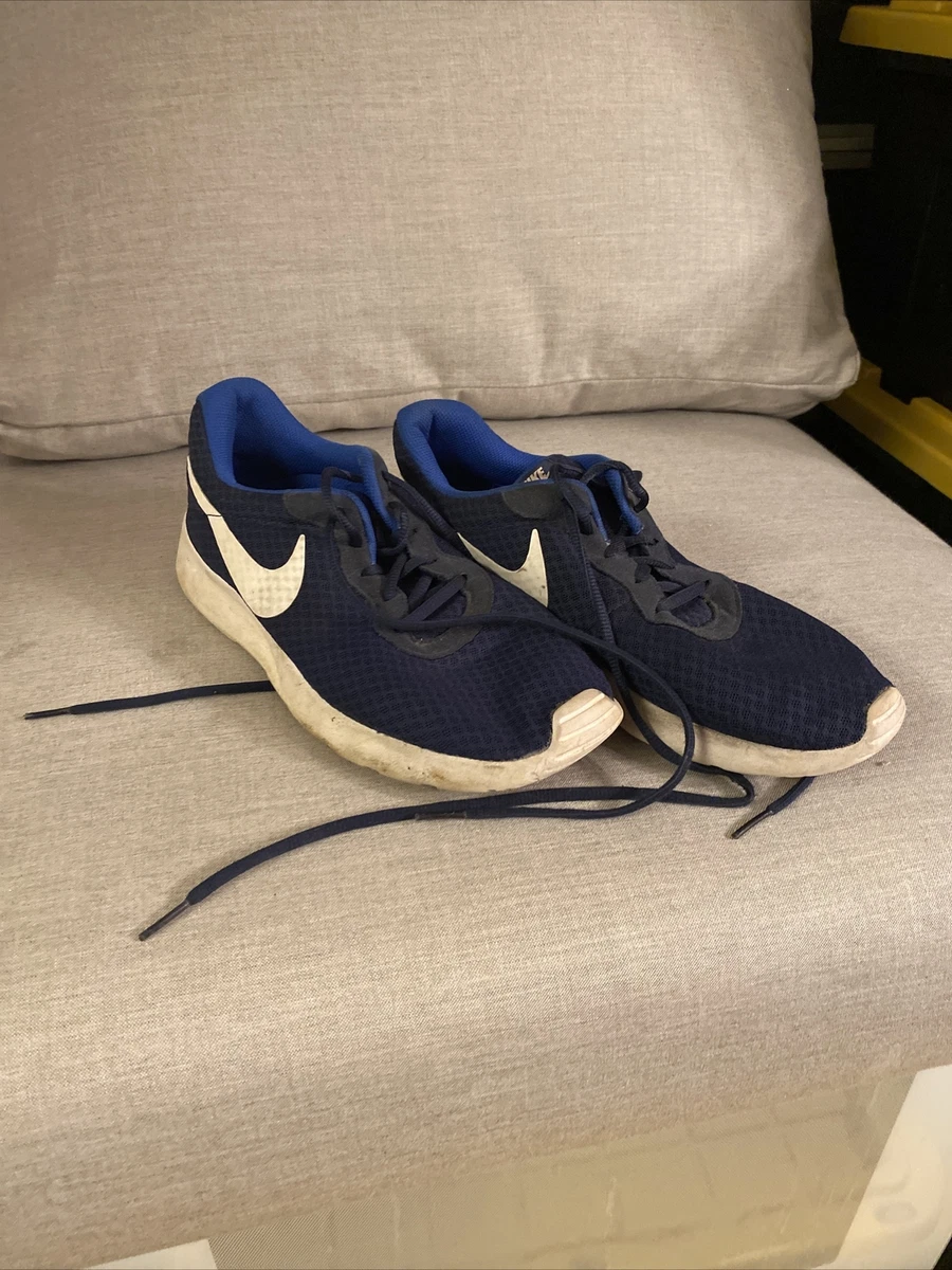 Nike tanjun mens navy best sale blue