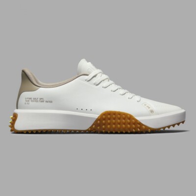 Nagelneu! G/Fore Herren G.112 P.U. Leder Golfschuhe: Dune/Gum