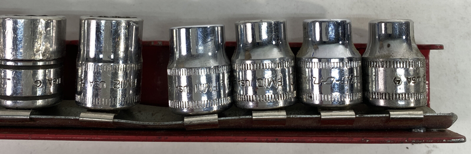 snap-on-3-8-drive-12-pc-12-point-sockets-fm8-fm19-with-tray-ebay