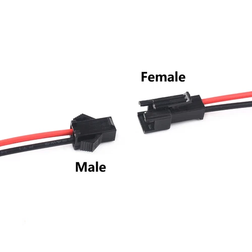 JST SM2.54mm Plug Socket Connector 2/3/4Pin Male Female With Cable Wire 10/20cm - Picture 4 of 7