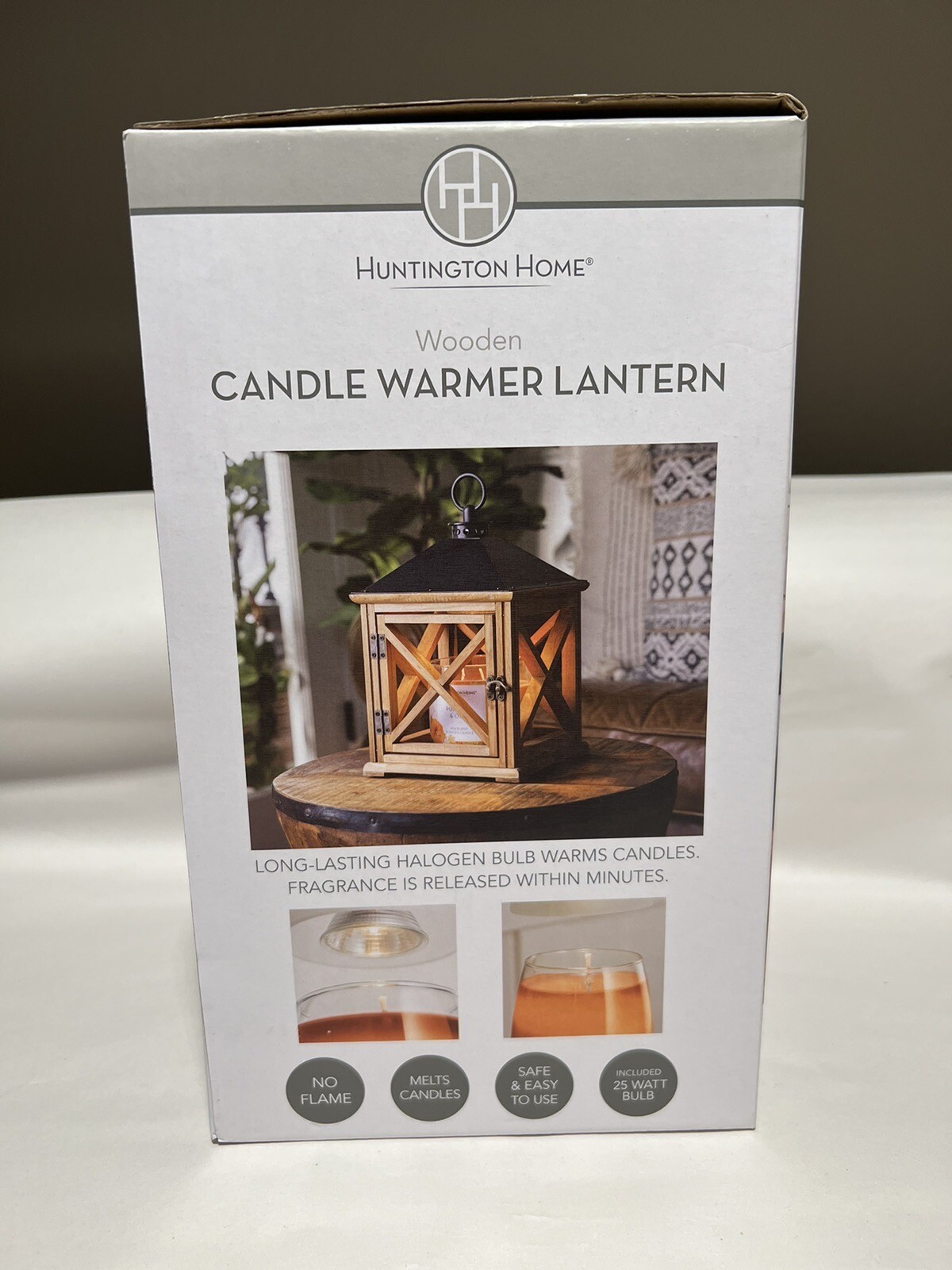 Huntington Home Wooden Candle Warmer Lantern Fall 2023. New In Box. eBay