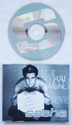 Sasha - If You Believe (CD Single, 1998, WEA Records) NM/VG (3)