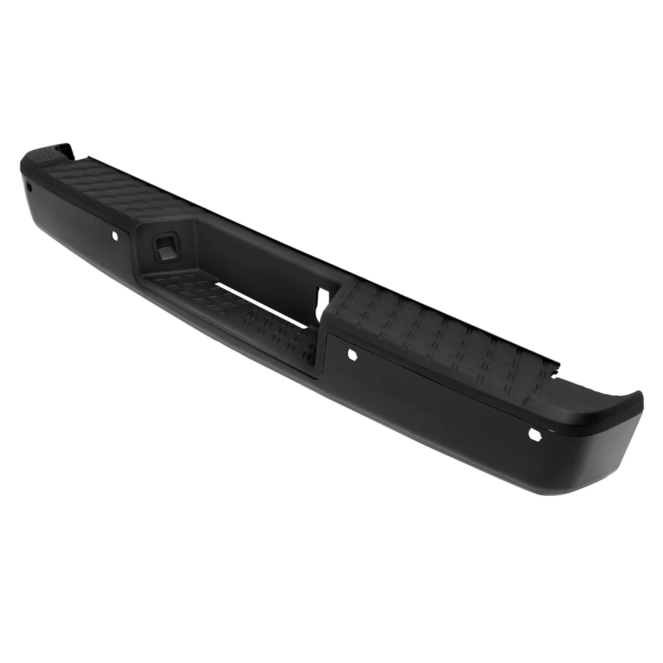 Para-choque traseiro aço preto para Nissan Titan XD SL SV Crew Cab 2016-2020 - Imagem 4 de 4