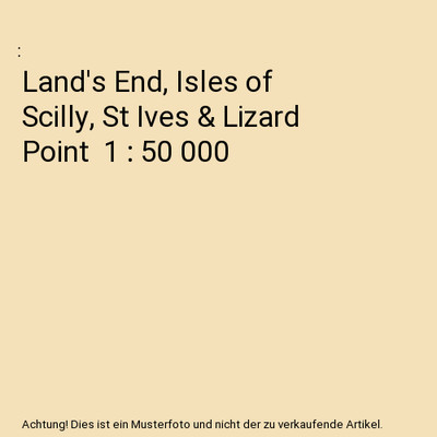 Land's End, Isles of Scilly, St Ives & Lizard Point  1 : 50 000
