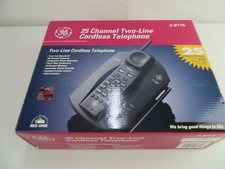 GE 25 Channel Two-Line Cordless Telephone 2-9775 - New Open Box
