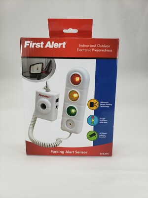 First Alert Parking Alert Garage Sensor Light Indicator Ac Power Or Battery New