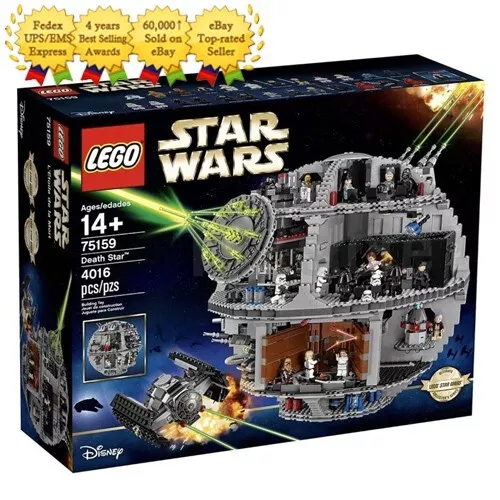 LEGO 75159 Star Wars Estrella de la Muerte Estación Espacial Kit de Construcción 4016 Piezas Retirado - Imagen 1 de 5