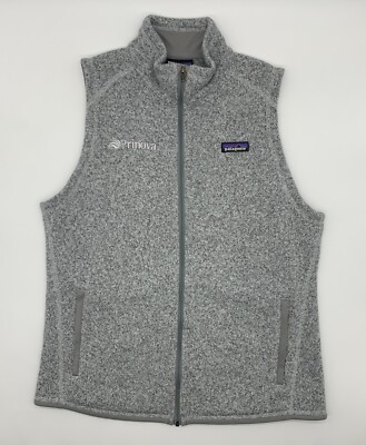 Patagonia Women's Better Sweater Full Zip Vest Size Large Heather