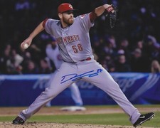 Dan Straily Autographed Signed 8x10 Photo - MLB Reds A's Marlins Orioles - w/COA