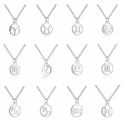 Collana con segno zodiacale catena i segni zodiacali Oroscopo Collanina Zodiaco
