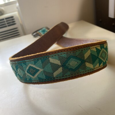 Arloom Guatemalan belt Rancho Belt - Turquoise, Coral, & Lime – arloom main image 4