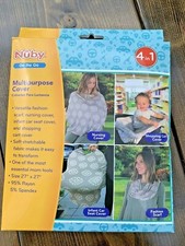 NUBY ON THE GO MULTIPURPOSE COVER GRAY 4 IN 1