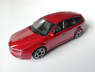 ***RAR: 2006 ALFA ROMEO 159 SPORTWAGON (TYP 939) ROT-MET. OVP 1:43***