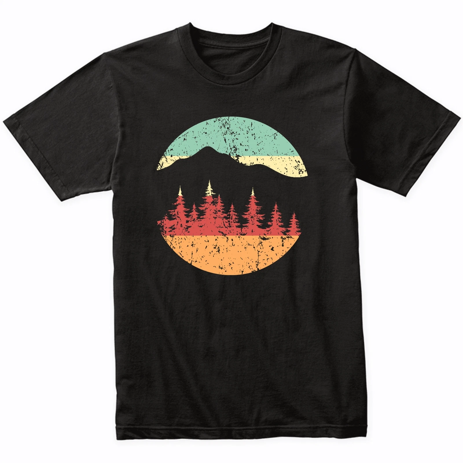 Outdoors Nature Camping Retro Mountains And Tress Icon T-Shirt - Retro Colors
Opens in a new window