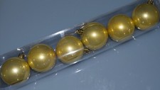 Image of 24pcs/6pcs 6cm Pearlescent Shatterproof Christmas WeddingParty Baubles Ornaments